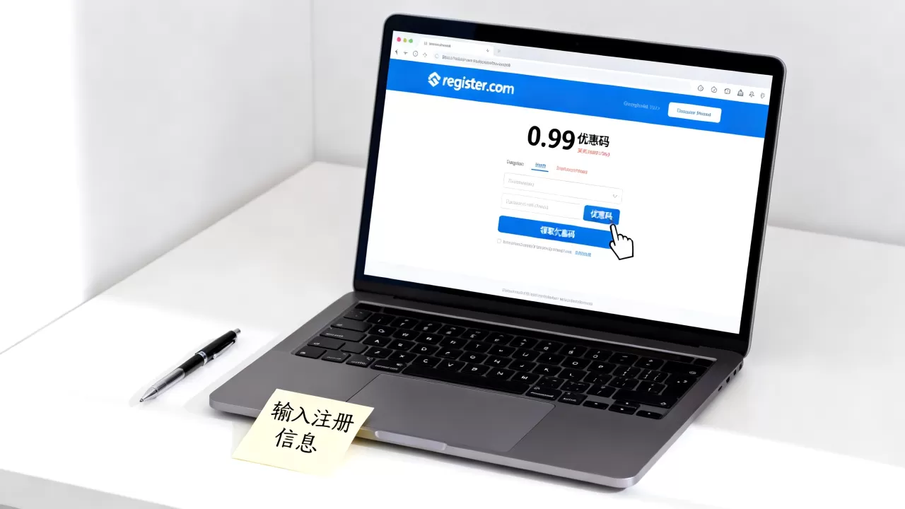 register.com0.99美元优惠码怎么领,怎么注册? register.com0.99美元优惠码怎么领,怎么注册?