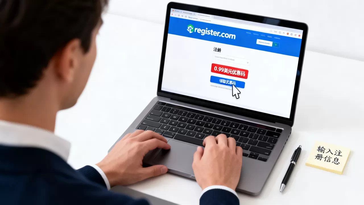 register.com0.99美元优惠码怎么领,怎么注册? register.com0.99美元优惠码怎么领,怎么注册?