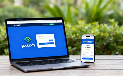 godaddy9月4.95刀优惠码怎么注册com,哪里领？