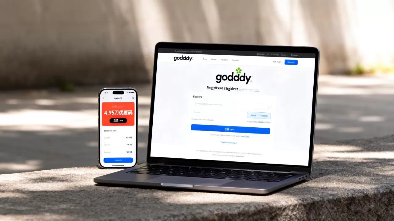 godaddy9月4.95刀优惠码怎么注册com,哪里领? godaddy9月4.95刀优惠码怎么注册com,哪里领?