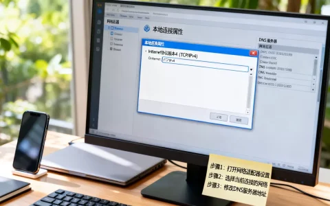 DNS服务器不可用怎么修改，适配器设置在哪改？