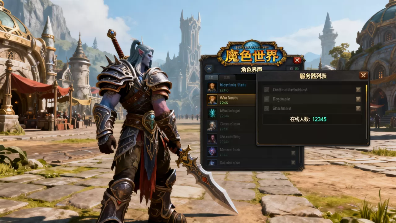 魔兽世界怎么查服务器多少人?,哪个服最火爆? 魔兽世界怎么查服务器多少人?,哪个服最火爆?