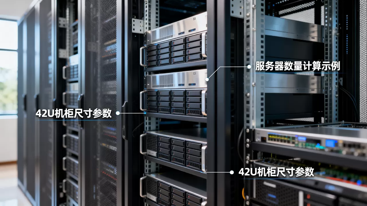 42U标准机柜究竟能放多少台服务器,怎么计算? 42U标准机柜究竟能放多少台服务器,怎么计算?