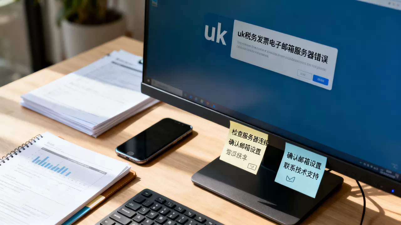 uk税务发票电子邮箱服务器错误怎么办,如何解决? uk税务发票电子邮箱服务器错误怎么办,如何解决?