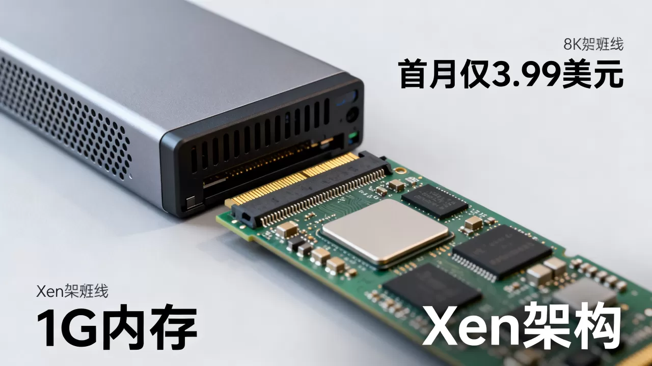 Xen架构1G内存VPS首月仅3.99美元?性价比怎么样 Xen架构1G内存VPS首月仅3.99美元?性价比怎么样