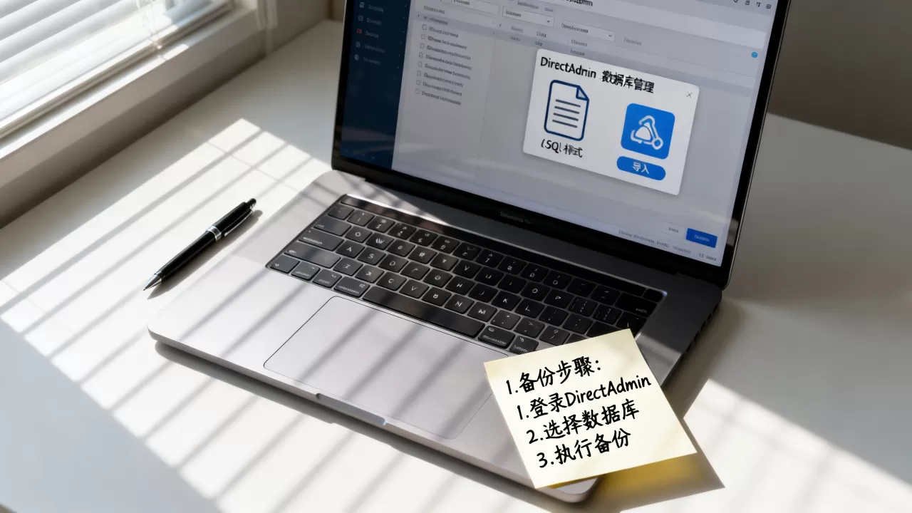 DirectAdmin数据库快速备份导入怎么做?,备份方法? DirectAdmin数据库快速备份导入怎么做?,备份方法?