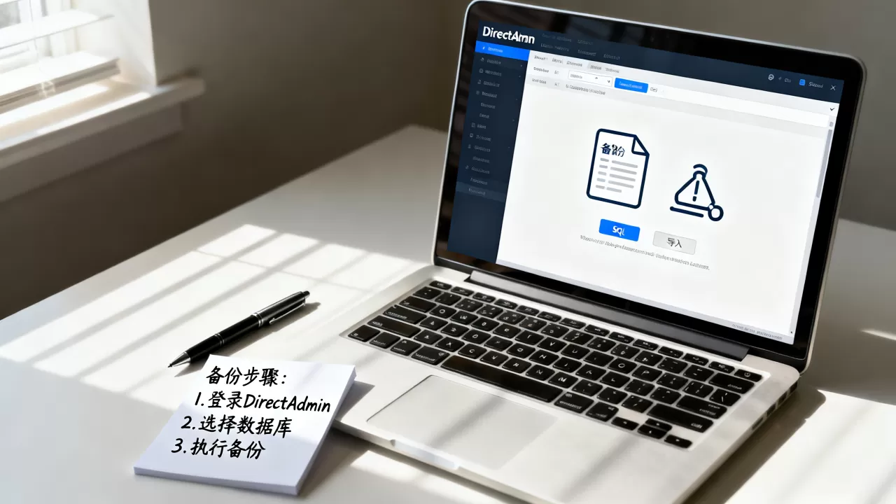 DirectAdmin数据库快速备份导入怎么做?,备份方法? DirectAdmin数据库快速备份导入怎么做?,备份方法?