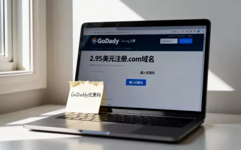 如何用2.95美元注册com域名？godaddy优惠码是什么