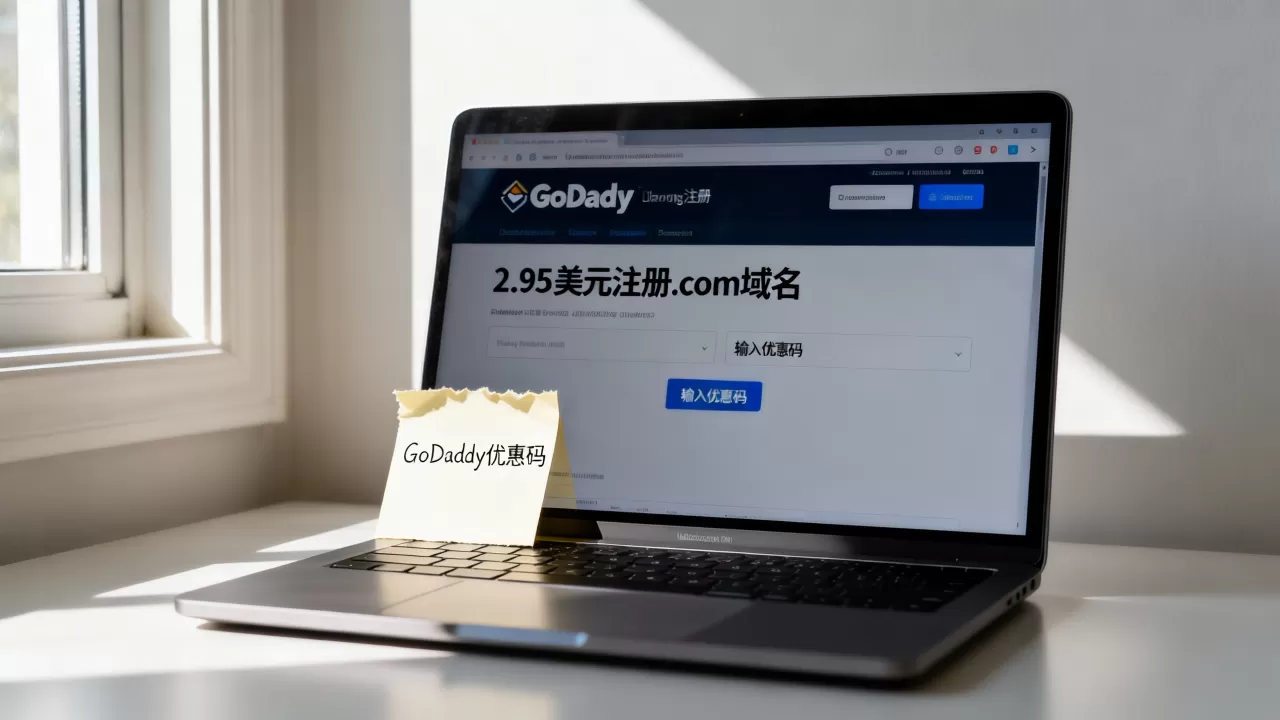 如何用2.95美元注册com域名?godaddy优惠码是什么 如何用2.95美元注册com域名?godaddy优惠码是什么