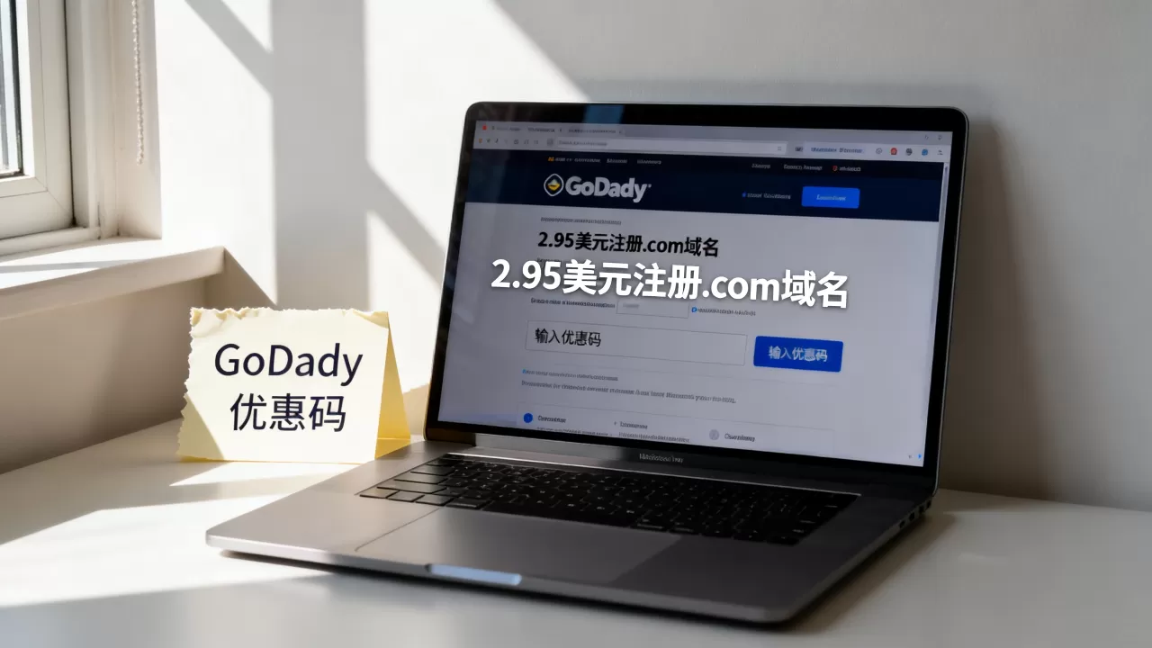如何用2.95美元注册com域名?godaddy优惠码是什么 如何用2.95美元注册com域名?godaddy优惠码是什么