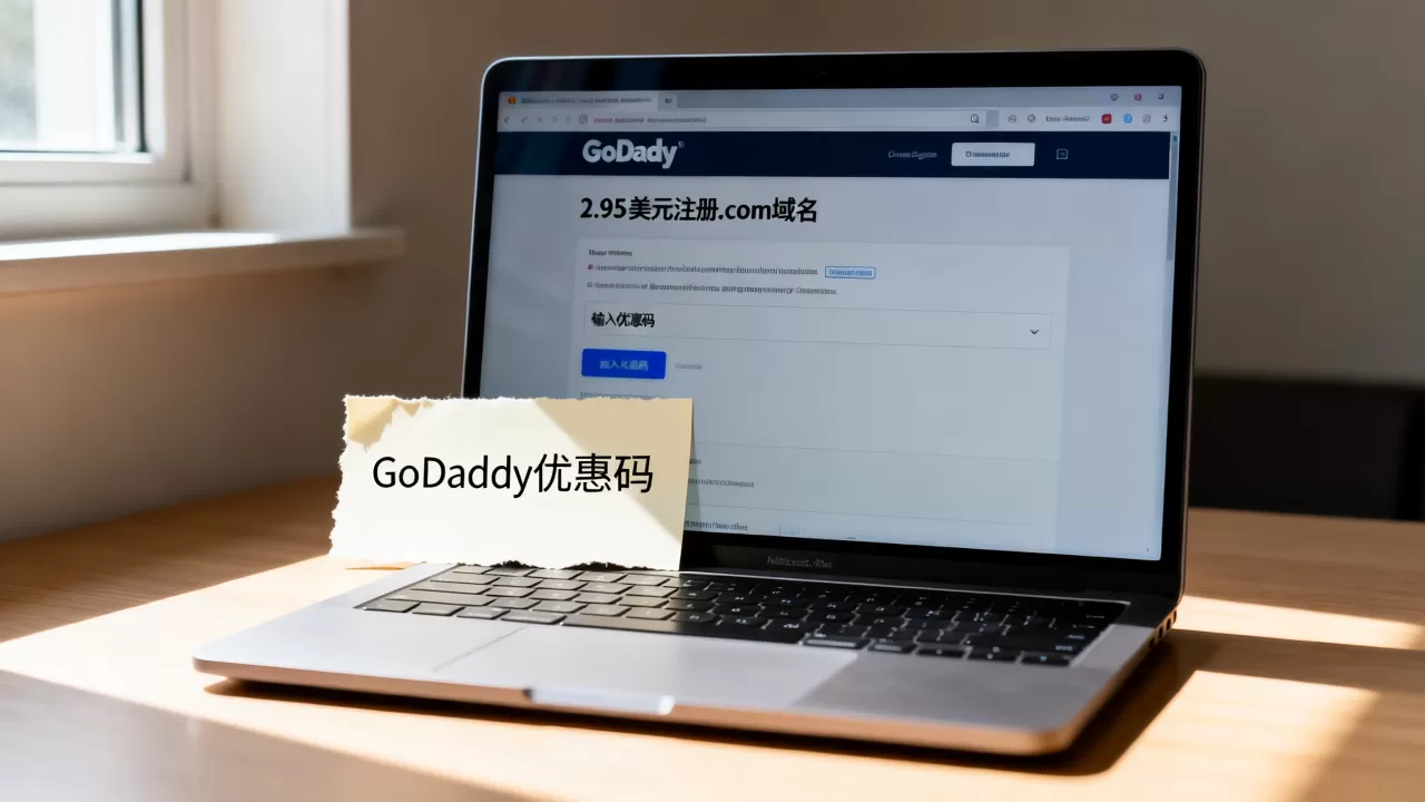 如何用2.95美元注册com域名?godaddy优惠码是什么 如何用2.95美元注册com域名?godaddy优惠码是什么