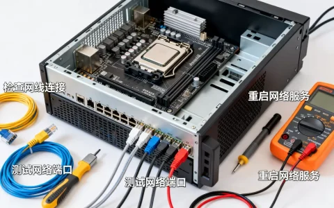 服务器装CPU后无法联网咋办，网络连接故障排查方法有哪些