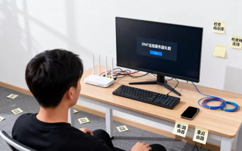 为什么DNF老是连接服务器失败，网络异常怎么办？