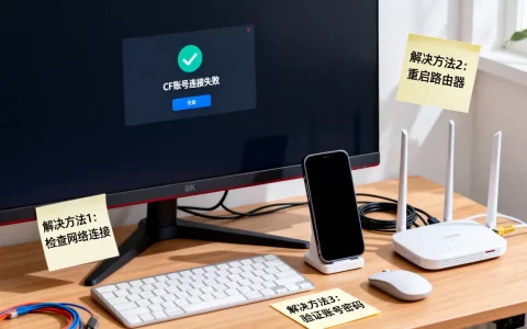 CF账号为什么连接不上服务器？，连接失败解决方法有哪些