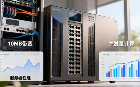 10MB带宽服务器能支撑多少并发，服务器并发量怎么算？