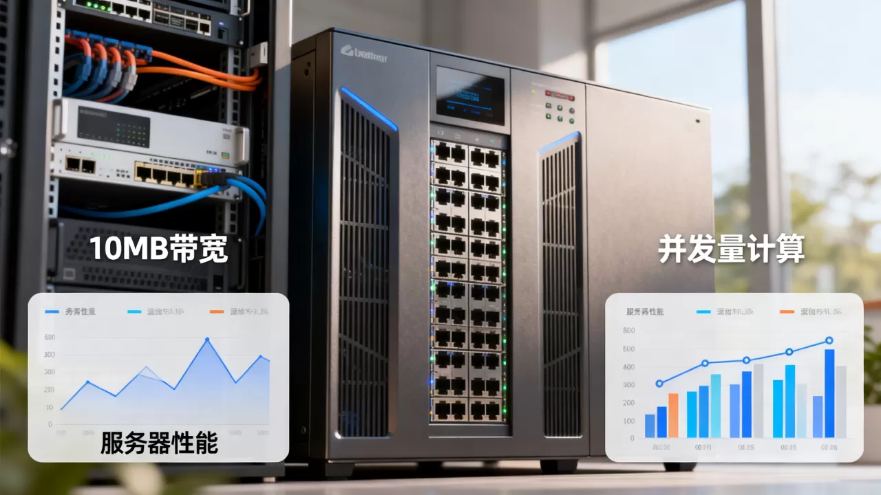 10MB带宽服务器能支撑多少并发,服务器并发量怎么算? 10MB带宽服务器能支撑多少并发,服务器并发量怎么算?