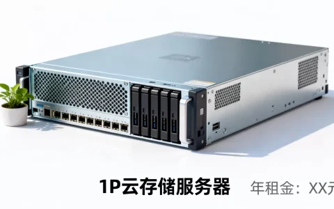 云存储服务器1P价格是多少,租用一年多少钱