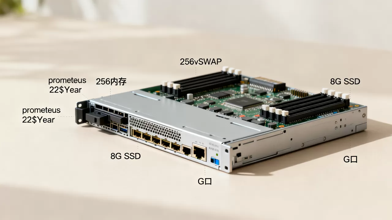 prometeus 22$/Year 256内存/256vSWAP/8GSSD/G口 prometeus 22$/Year 256内存/256vSWAP/8GSSD/G口