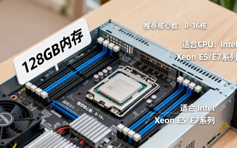 服务器128g配置多少个核心才够用，128g服务器适合什么CPU？