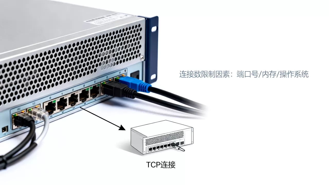 一台服务器能连多少TCP连接?,为什么连接数有限? 一台服务器能连多少TCP连接?,为什么连接数有限?