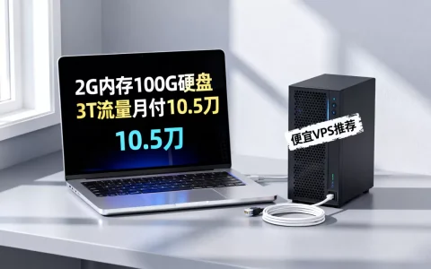2G内存100G硬盘3T流量月付10.5刀够用吗，便宜VPS推荐哪个好？