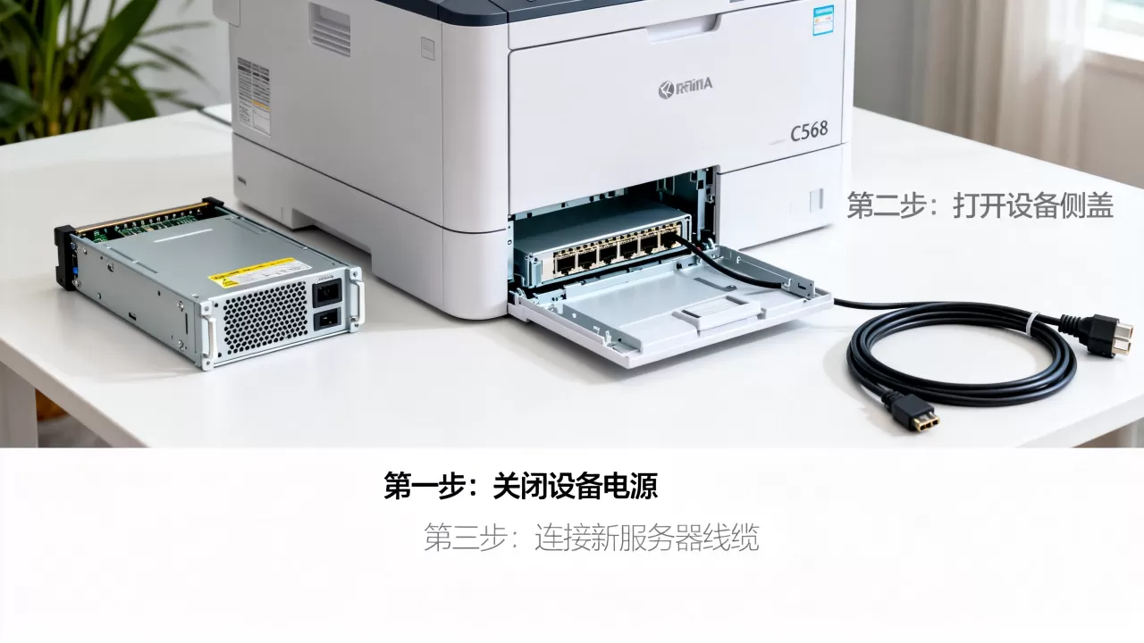 柯美c368怎么样更换服务器,更换服务器详细步骤? 柯美c368怎么样更换服务器,更换服务器详细步骤?