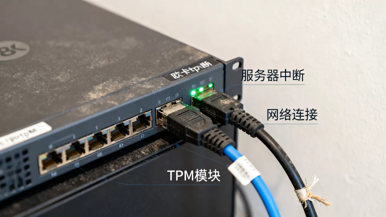 欧卡tpm服务器一直中断怎么办,是什么原因? 欧卡tpm服务器一直中断怎么办,是什么原因?