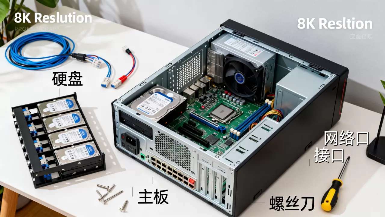 怎么把电脑改成NAS存储服务器,需要什么硬件配置? 怎么把电脑改成NAS存储服务器,需要什么硬件配置?