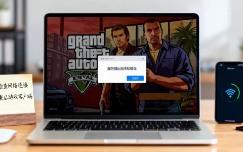 GTA5服务器出现未知错误怎么办，进不去游戏怎么回事？