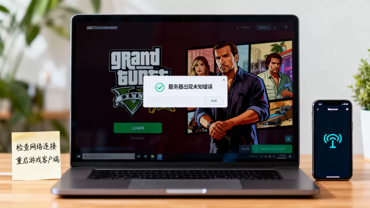 GTA5服务器出现未知错误怎么办,进不去游戏怎么回事? GTA5服务器出现未知错误怎么办,进不去游戏怎么回事?