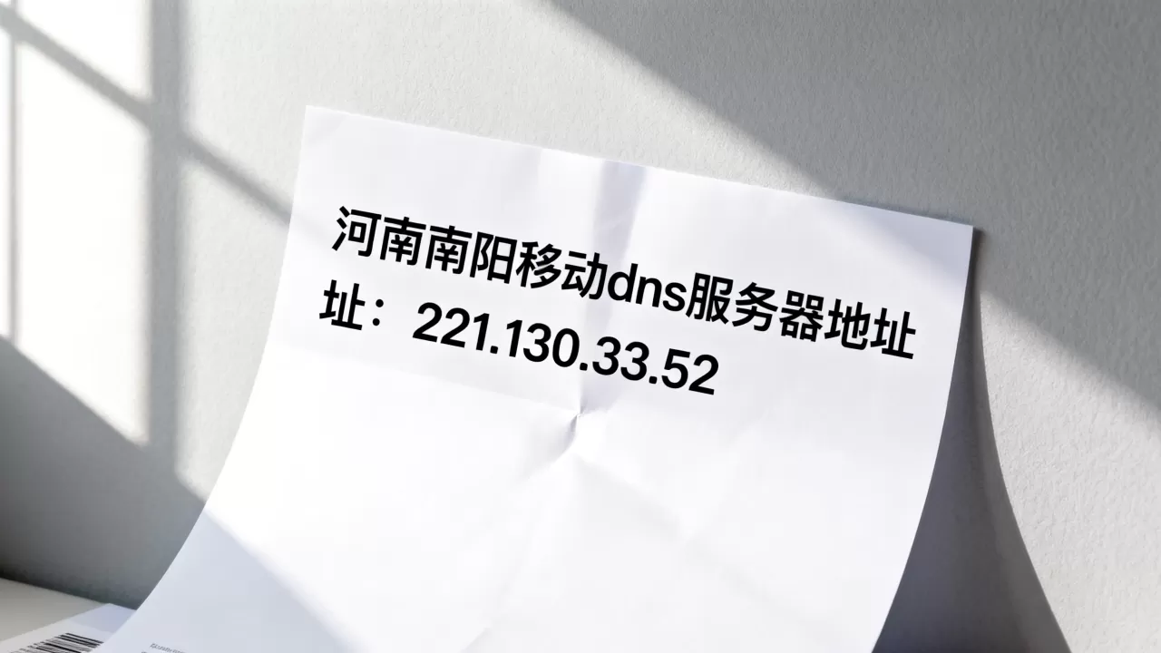 河南南阳移动dns的服务器地址是多少 河南南阳移动dns的服务器地址是多少