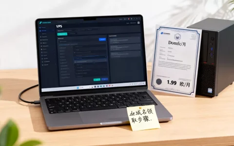 米斯特主机不限流量VPS1.99欧值吗，.de域名怎么领？