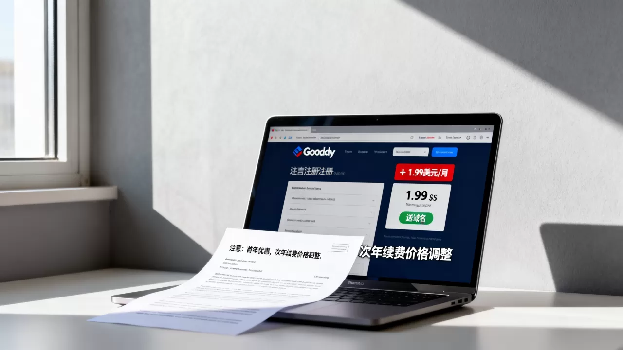 godaddy 1.99美元月付送域名是真是假,有什么坑? godaddy 1.99美元月付送域名是真是假,有什么坑?