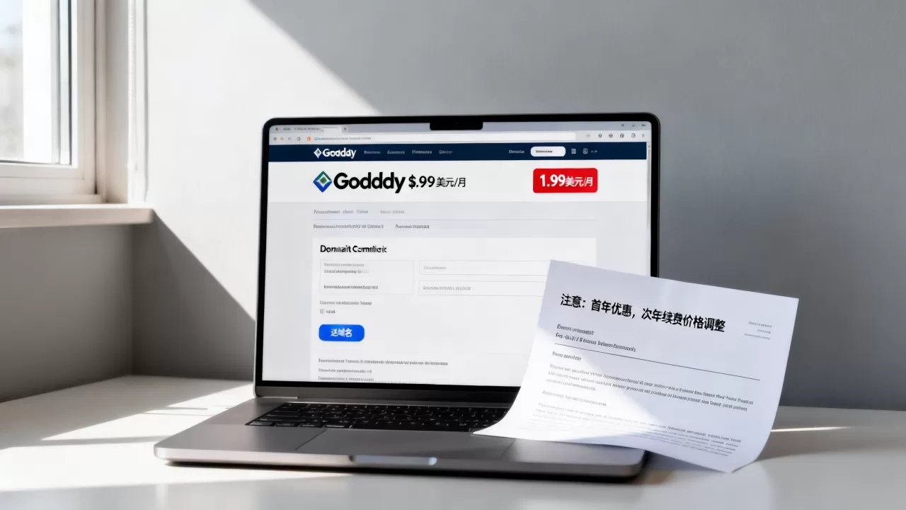 godaddy 1.99美元月付送域名是真是假,有什么坑? godaddy 1.99美元月付送域名是真是假,有什么坑?
