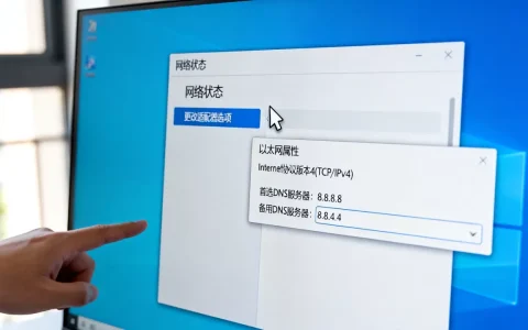 win10系统的DNS服务器地址是多少？怎么修改设置？