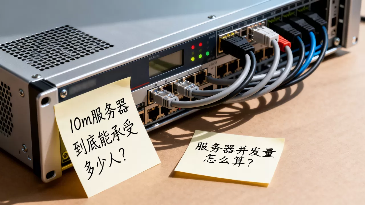 10m服务器到底能承受多少人?,服务器并发量怎么算? 10m服务器到底能承受多少人?,服务器并发量怎么算?