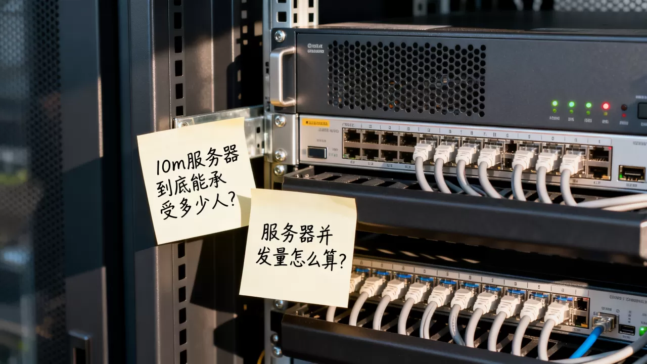 10m服务器到底能承受多少人?,服务器并发量怎么算? 10m服务器到底能承受多少人?,服务器并发量怎么算?