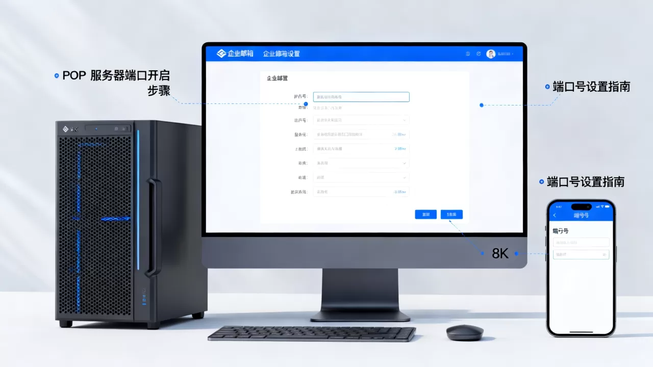 企业邮箱如何开启POP服务器端口,端口号怎么设置 企业邮箱如何开启POP服务器端口,端口号怎么设置