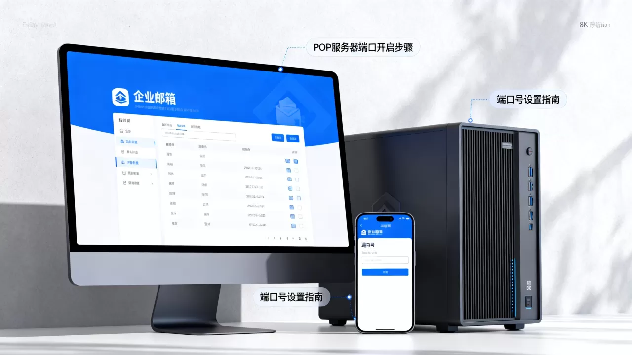 企业邮箱如何开启POP服务器端口,端口号怎么设置 企业邮箱如何开启POP服务器端口,端口号怎么设置