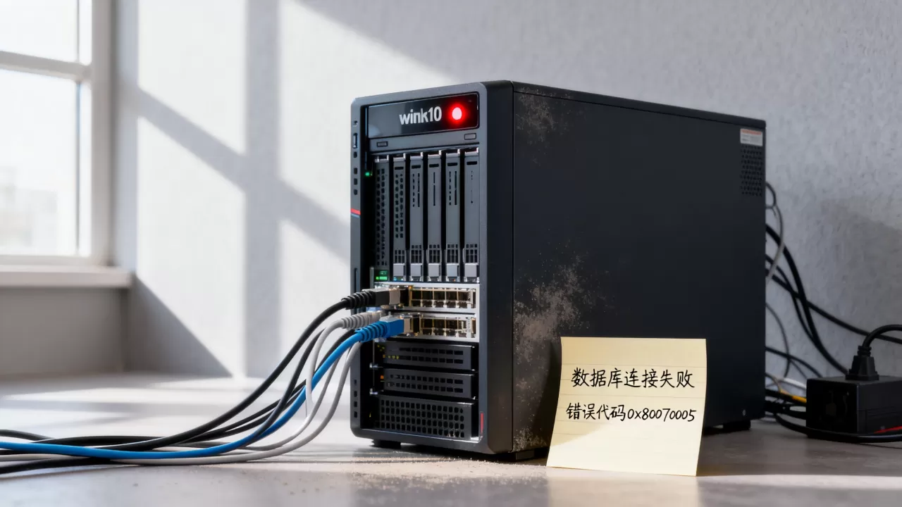 win10数据库服务器失败怎么回事 win10数据库服务器失败怎么回事