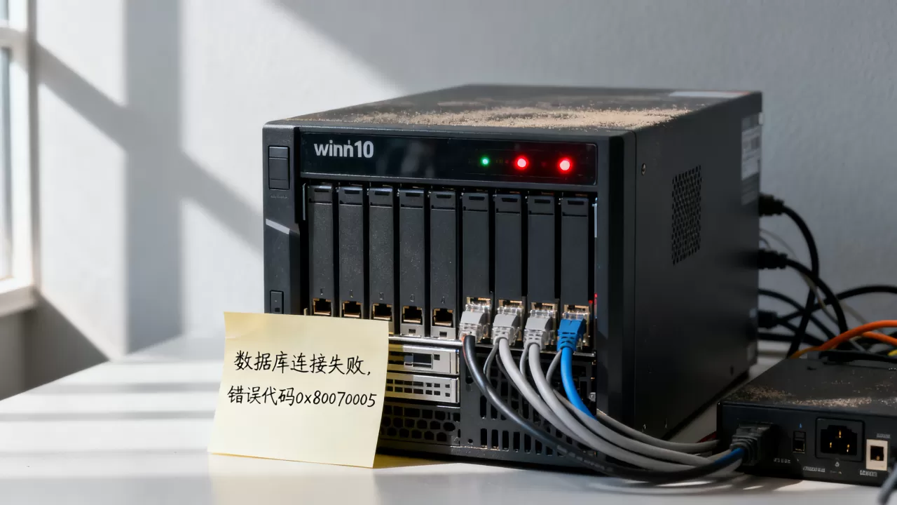 win10数据库服务器失败怎么回事 win10数据库服务器失败怎么回事