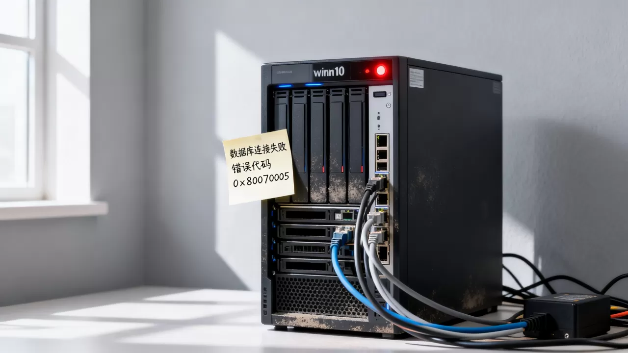 win10数据库服务器失败怎么回事 win10数据库服务器失败怎么回事