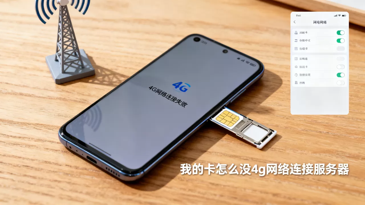 我的卡怎么没4g网络连接服务器 我的卡怎么没4g网络连接服务器