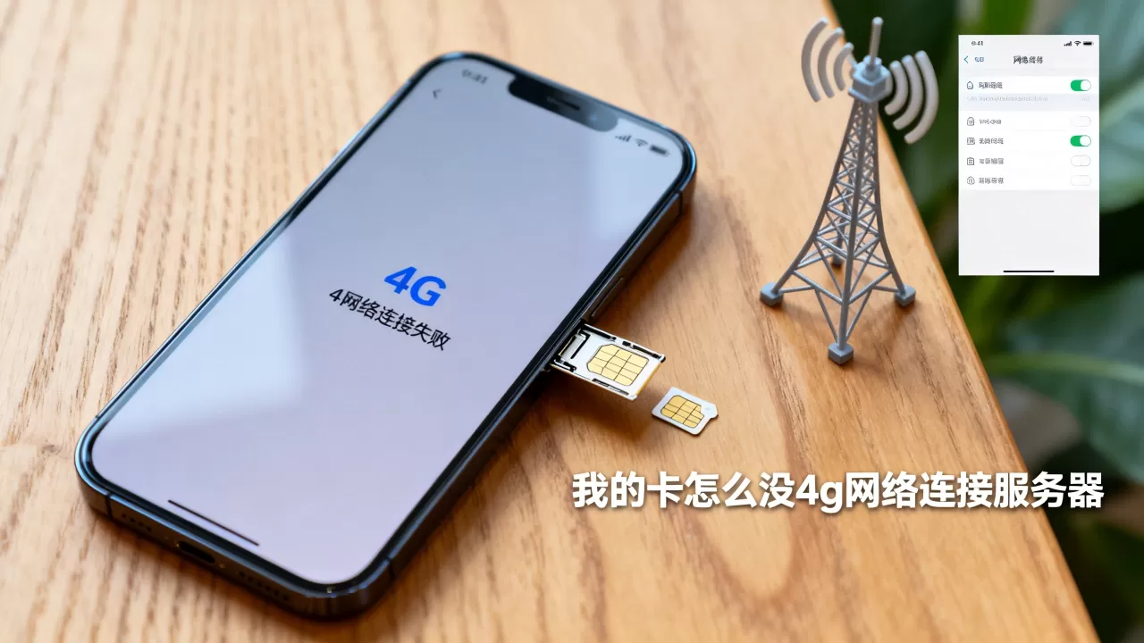 我的卡怎么没4g网络连接服务器 我的卡怎么没4g网络连接服务器