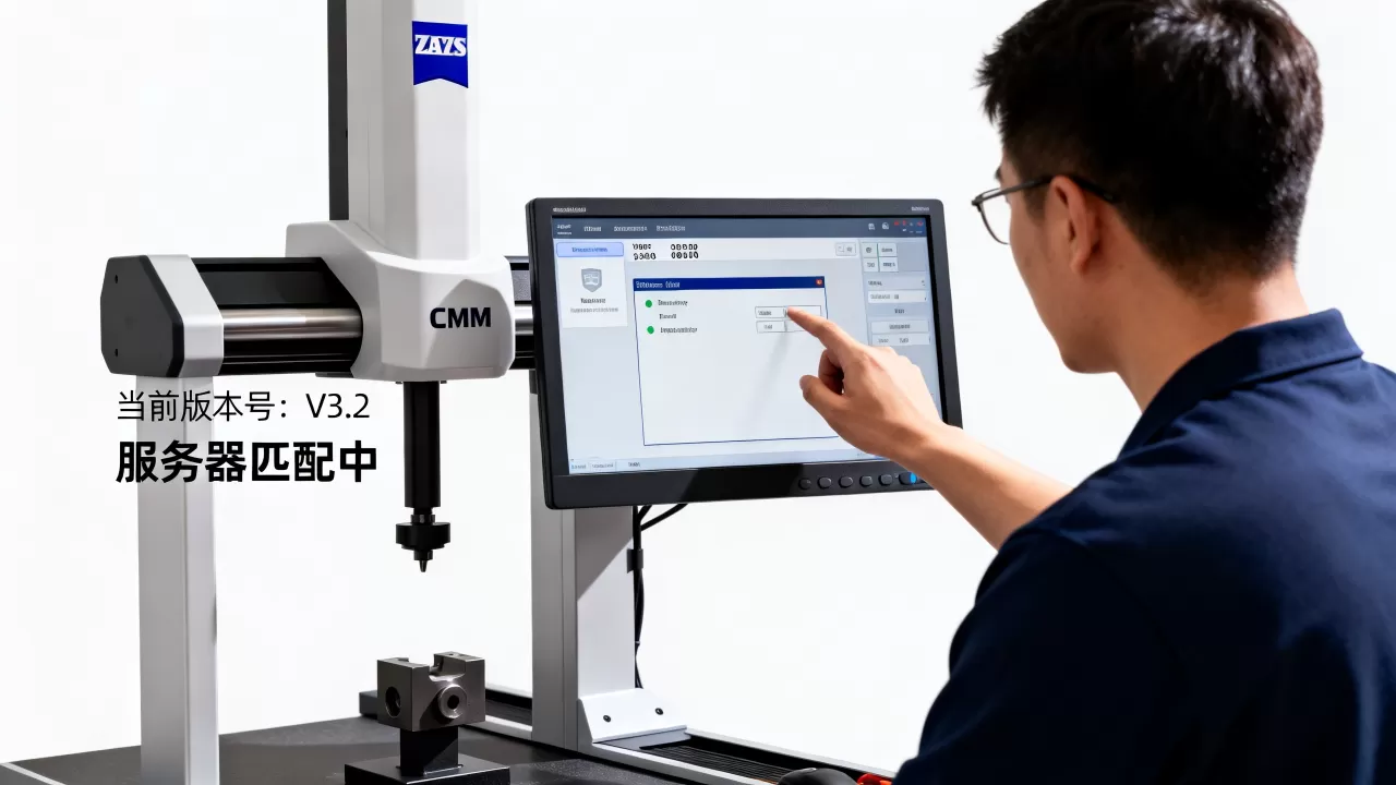 蔡司cmm怎么降低程序版本号与服务器不符 蔡司cmm怎么降低程序版本号与服务器不符