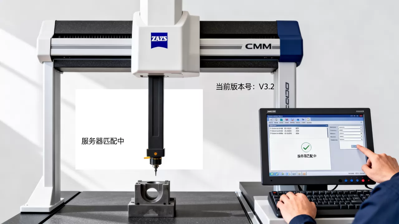蔡司cmm怎么降低程序版本号与服务器不符 蔡司cmm怎么降低程序版本号与服务器不符