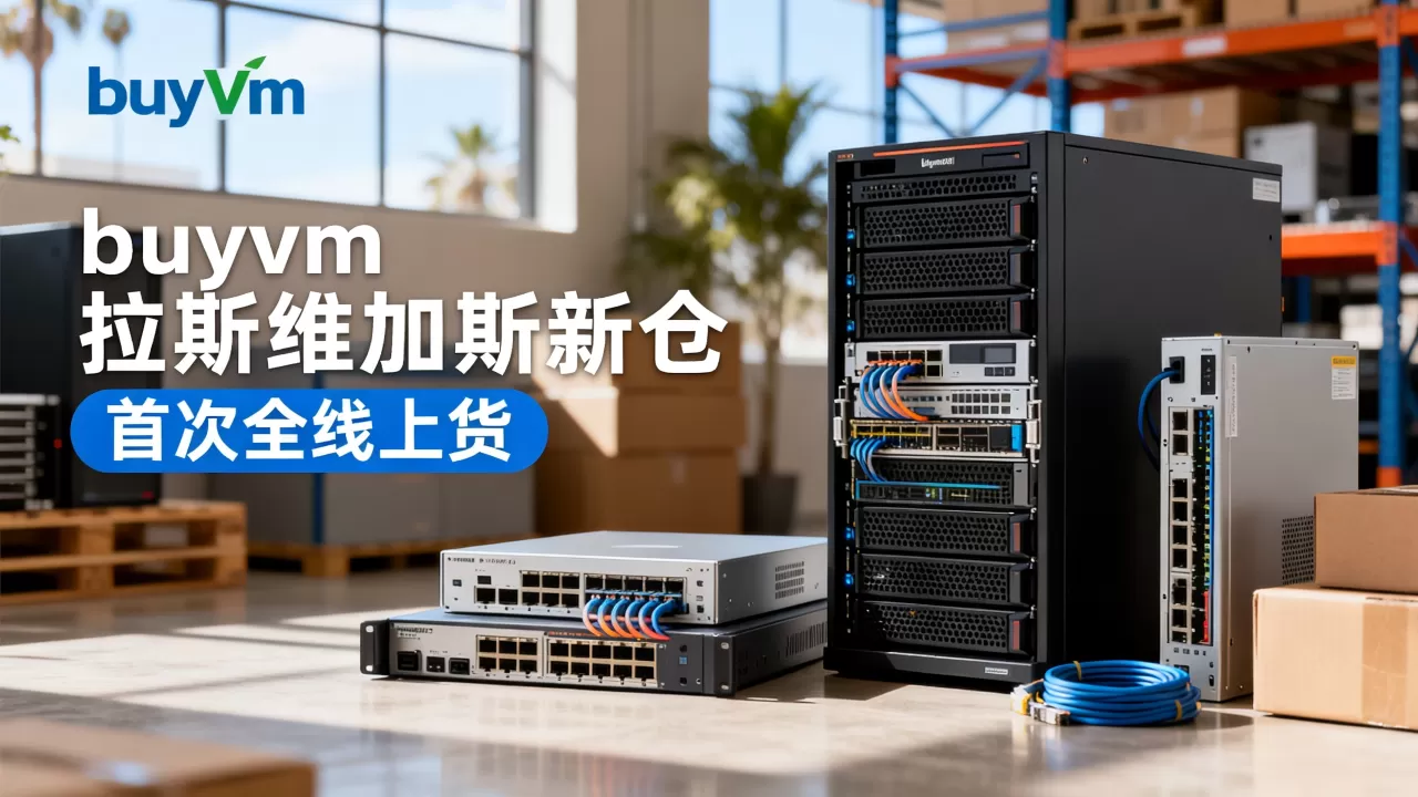 buyvm搬家至拉斯维加斯后首次全线上货 buyvm搬家至拉斯维加斯后首次全线上货