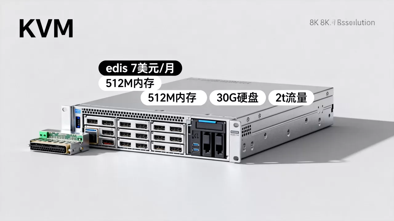 edis 7美元/月KVM/512M内存/30G硬盘/2t流量 edis 7美元/月KVM/512M内存/30G硬盘/2t流量