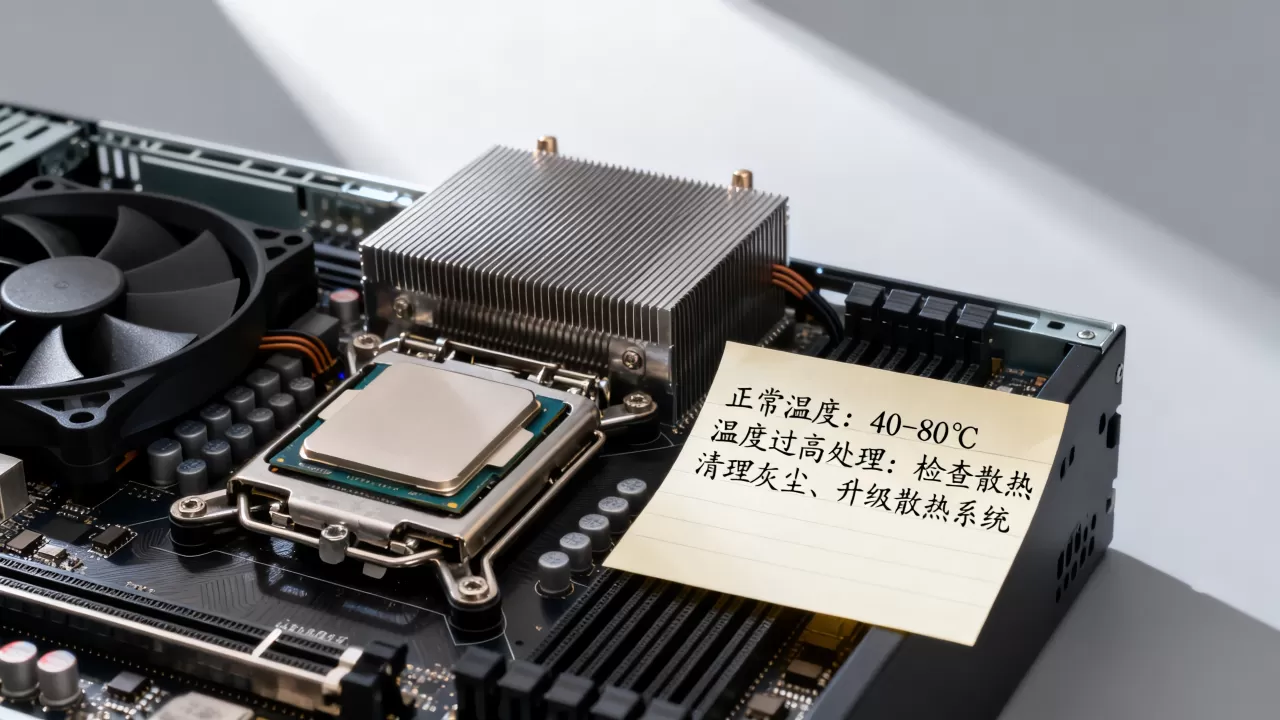 服务器CPU正常温度是多少,温度过高怎么办? 服务器CPU正常温度是多少,温度过高怎么办?