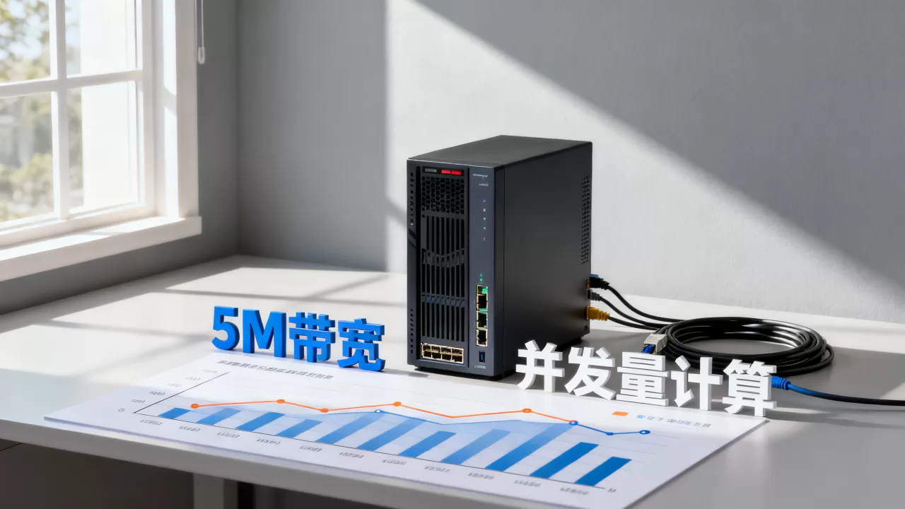 服务器5m带宽能撑多少并发app?,并发量如何计算 服务器5m带宽能撑多少并发app?,并发量如何计算